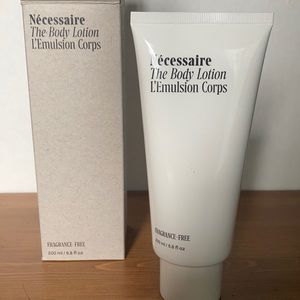 Necessaire Fragrance Free The Body Lotion. New/sealed/in box